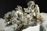 Native Silver in Calcite - Morocco #266085-3